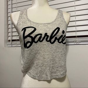 Barbie Gray Crop Top